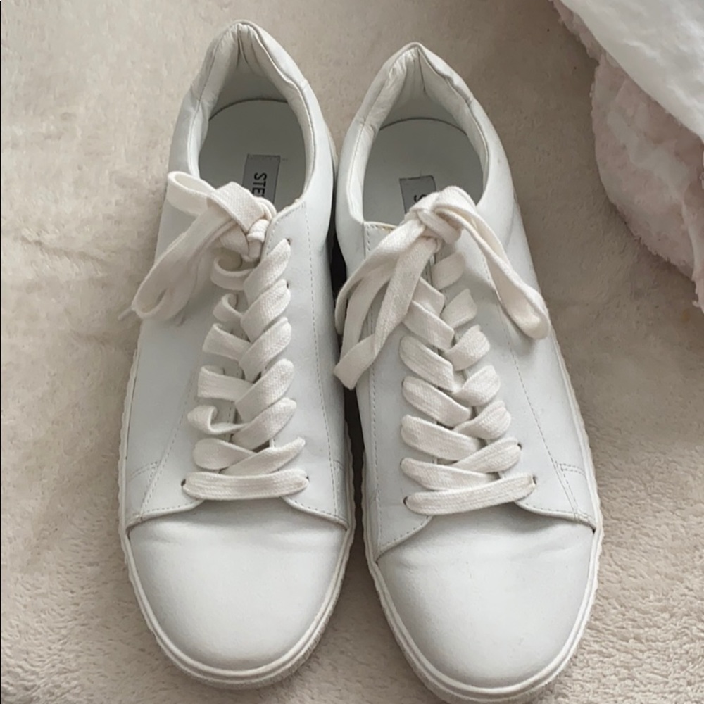 White Steve Madden shoes